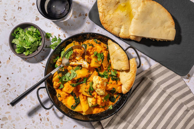 Mild Sambal Potato & Cauliflower Dhal