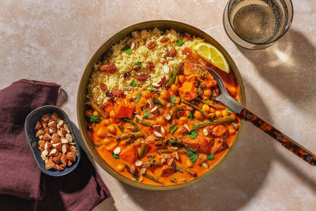 Chermoula Chickpea & Sweet Potato Medley
