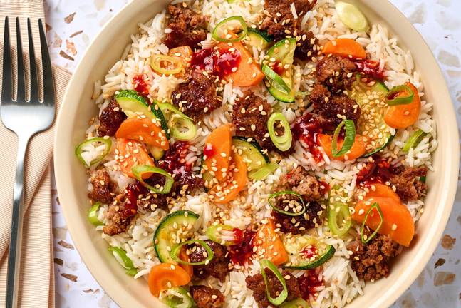 Spicy Impossible® Protein Bibimbap