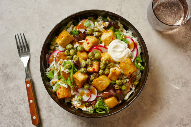 Sweet Chilli Tofu & Japanese-Style Salad