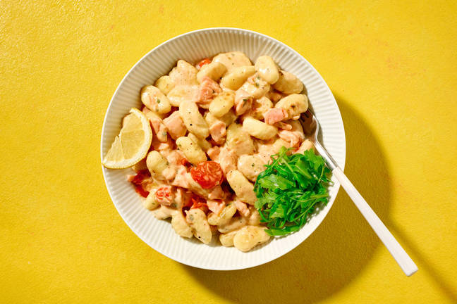 Swift Smoked Salmon & Cherry Tomato Gnocchi