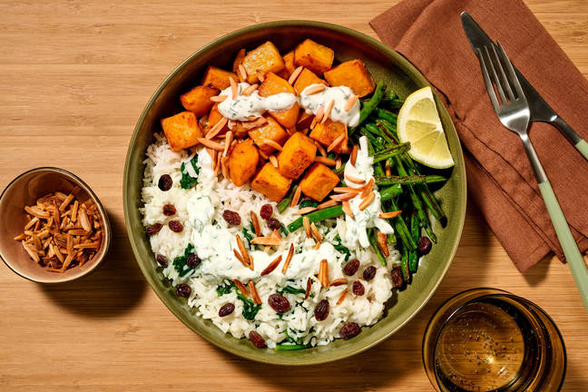 Turkish Roast Pumpkin & Jewelled Rice 