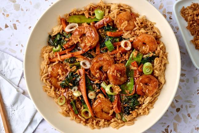 Caramelized Ginger Shrimp