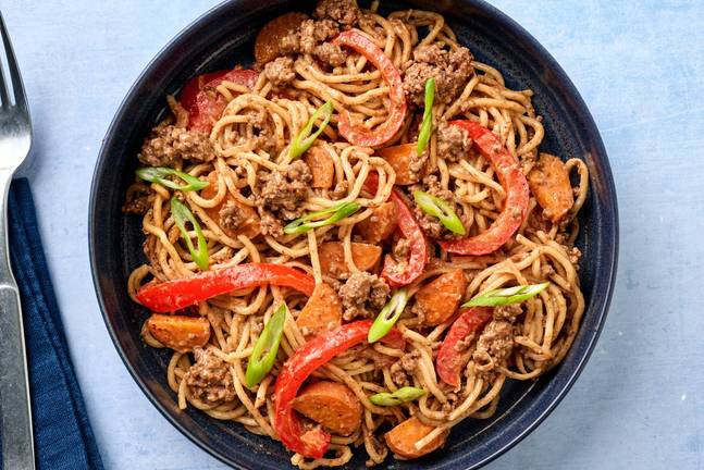 One-Pot Sweet Soy Beef Noodles