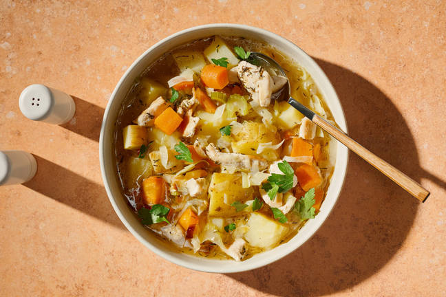 One-Pot Herby Chicken & Veggie Stew