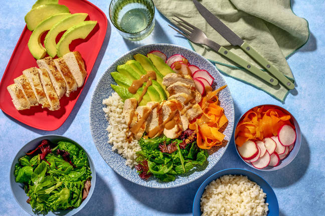 Sweet Soy Chicken & DIY Sushi Rice Station