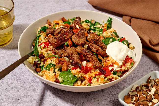 Middle Eastern Beef & Jewelled Couscous