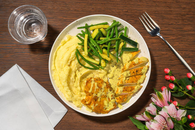 Decadent Chicken & Creamy Parmesan Sauce