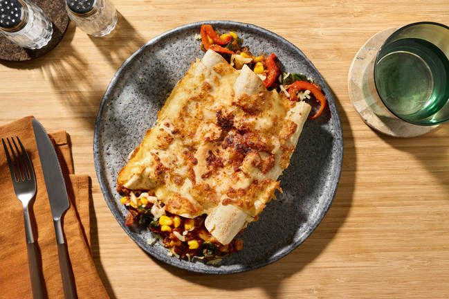 Tex-Mex Pulled Pork Enchiladas 