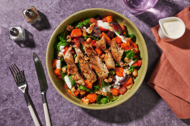 Pre-Marinated Chicken & Roast Veggie Toss 