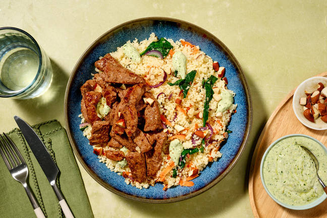 Spiced Beef & Veggie Couscous