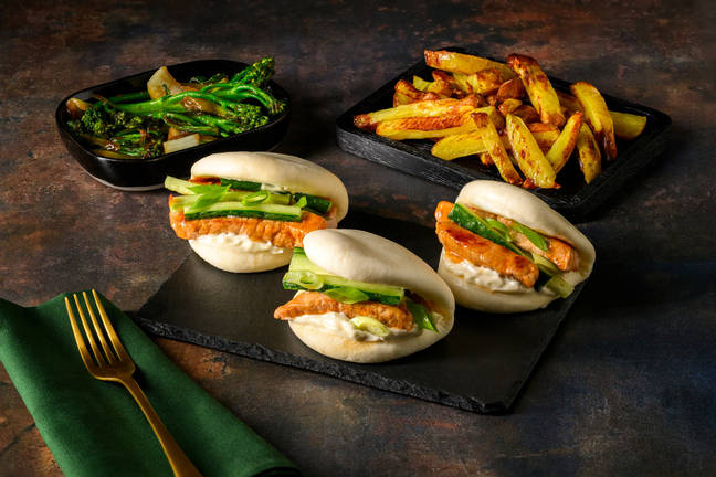 Sticky Sweet Chilli Pork Bao Buns