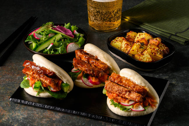 Korean-Style Pork & Kimchi Bao Buns