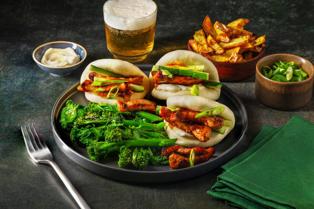 Sticky Sweet Chilli Pork Bao Buns