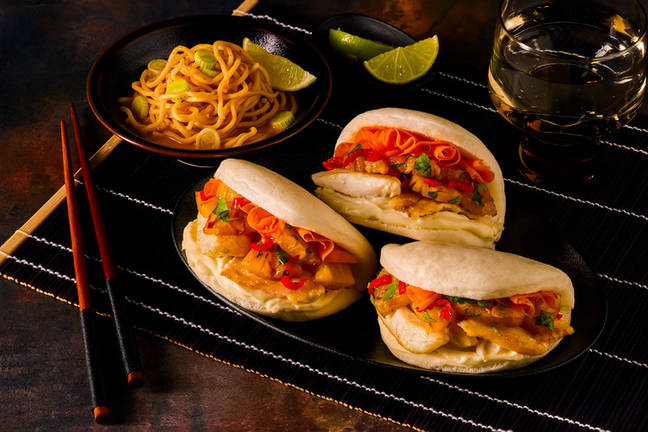 John Dory & Nam Chim-Pineapple Salsa Baos