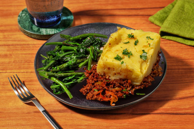 Herby Plant-Based Mince Cottage Pie