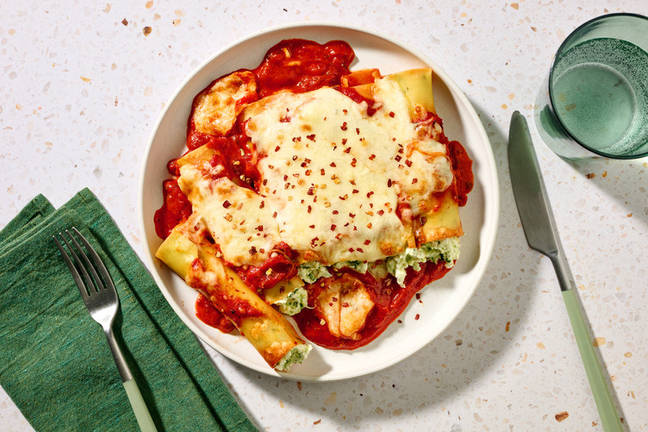 Nonna's Spinach & Ricotta Cannelloni