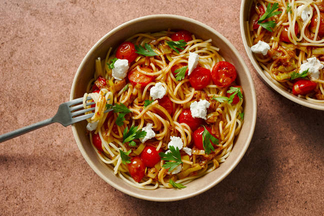 Speedy Spaghetti al Pomodoro