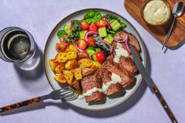 Greek-Style Beef Rump & Oregano Potatoes