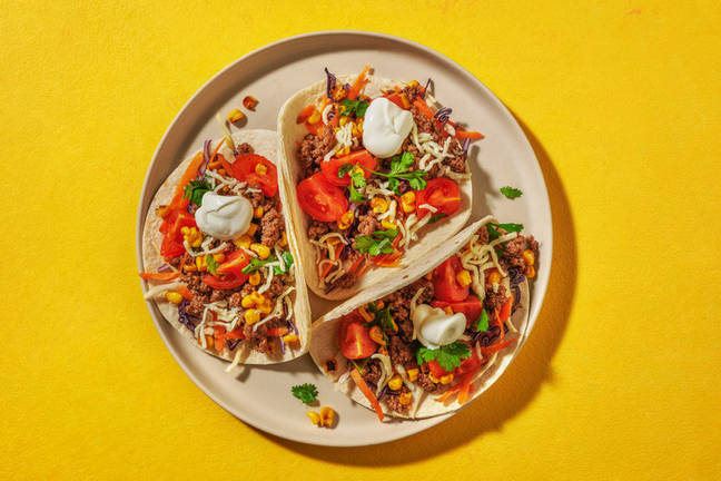 Fuss-Free Cheesy Beef & Pork Tacos