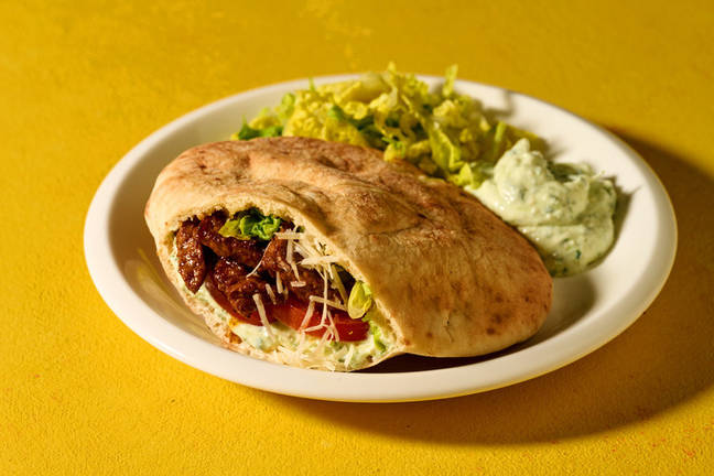 Easy As Herby Beef & Parmesan Pita Pockets
