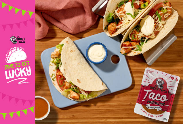 Cumin, Chilli & Lime Chicken Tacos