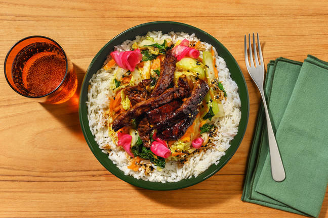 Express Teriyaki Beef Donburi Bowl