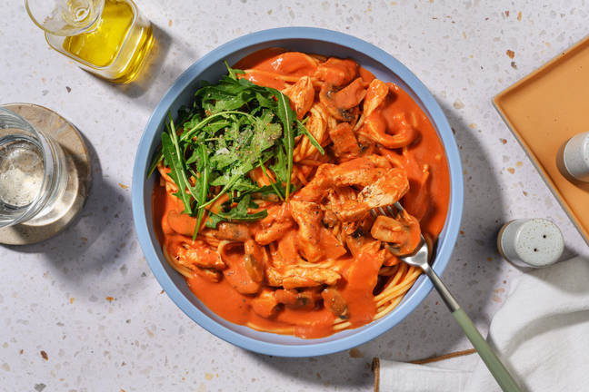 Chicken & Mushroom Parma Rosa Presto Pasta