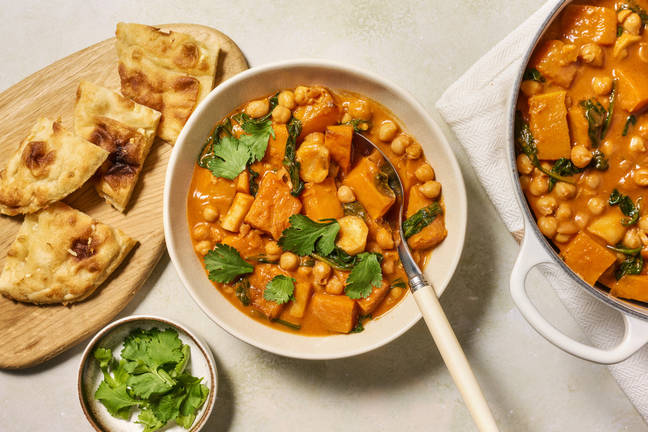 Moroccan Chickpea & Pumpkin Soup