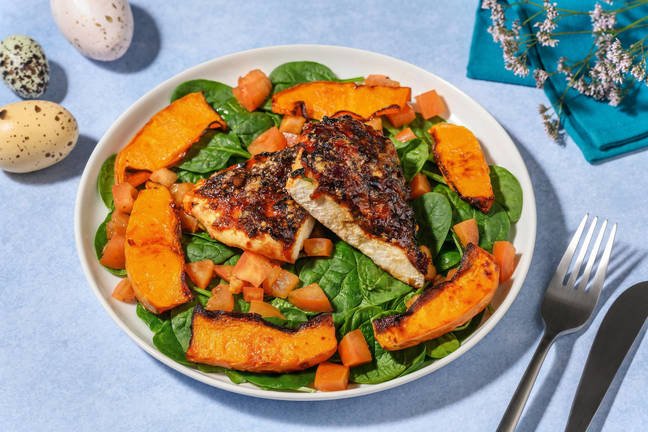 Baked Cheesy Chutney Hasselback Chicken 