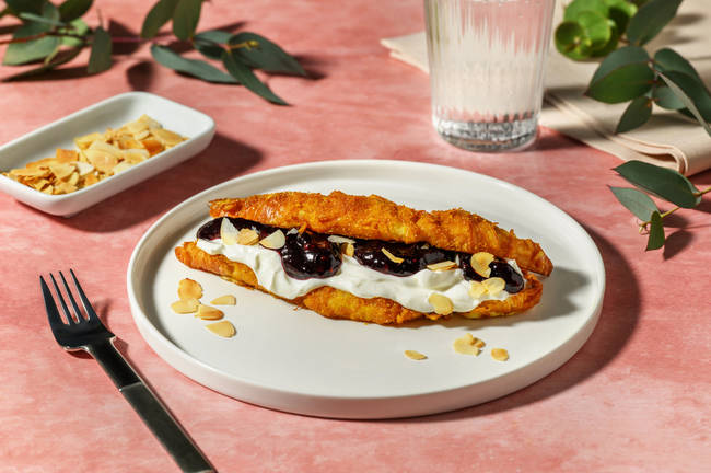 Spiced Croissant French Toast & Yoghurt