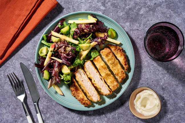Golden Parmesan Pork Schnitzels