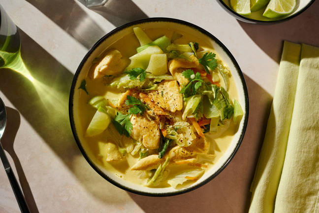 Mumbai Coconut Chicken Soup