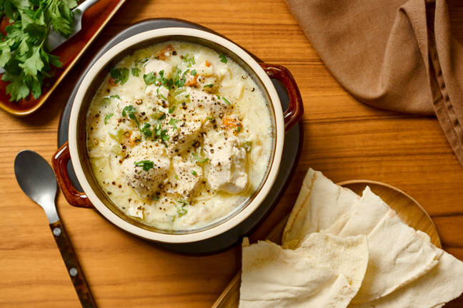 Chicken Avgolemono & Risoni Soup