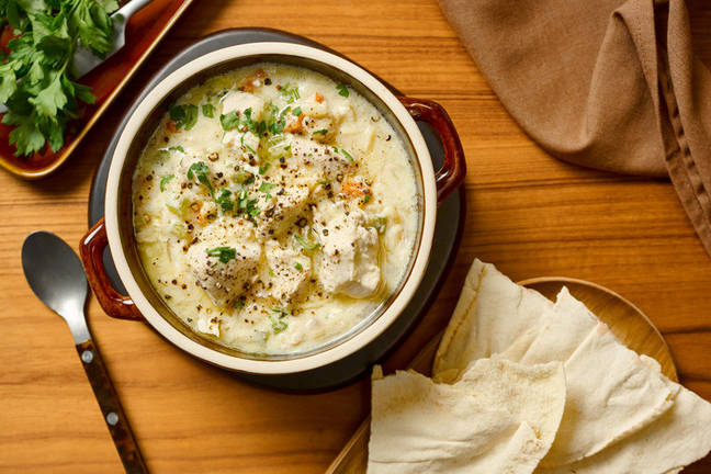Chicken Avgolemono & Risoni Soup