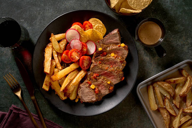Carne Asada-Style Steak & Fries