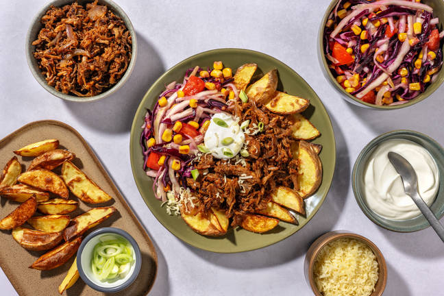 Family-Style Pulled Pork Loaded Fries 