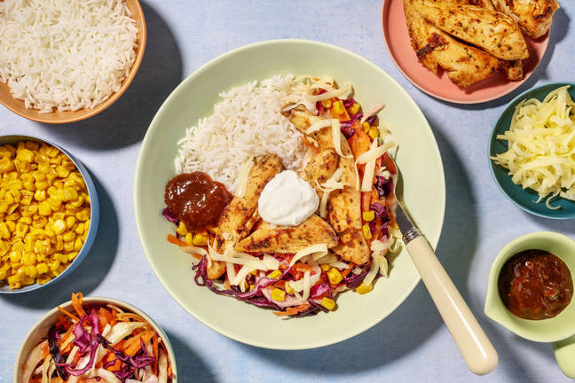 Mexican Chicken & Rice Fiesta Station
