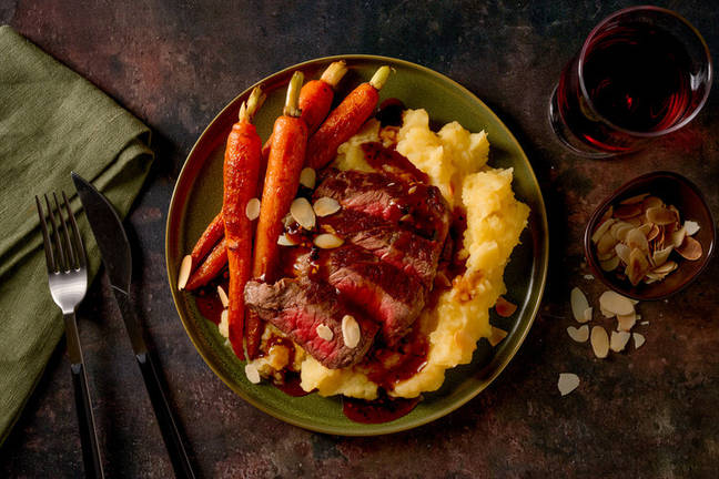 Luxe Lamb Backstrap & Garlic Dutch Carrots