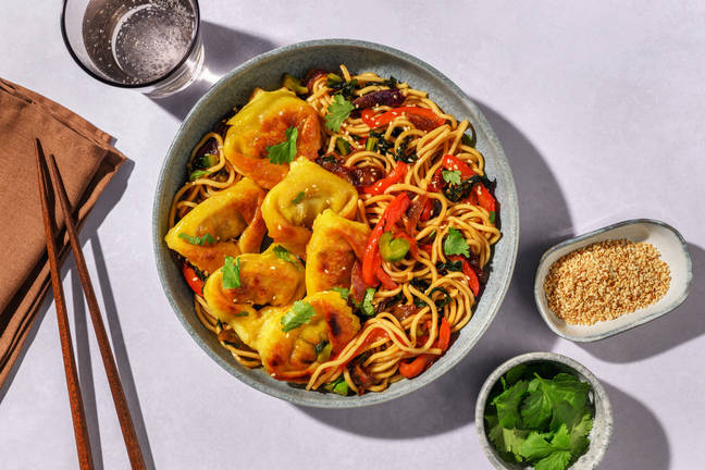 Chinese Prawn Wonton Egg Noodles