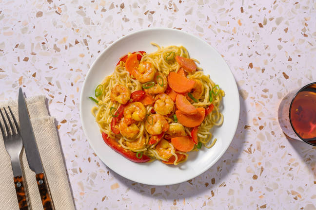 Prawn Singapore-Style Noodles