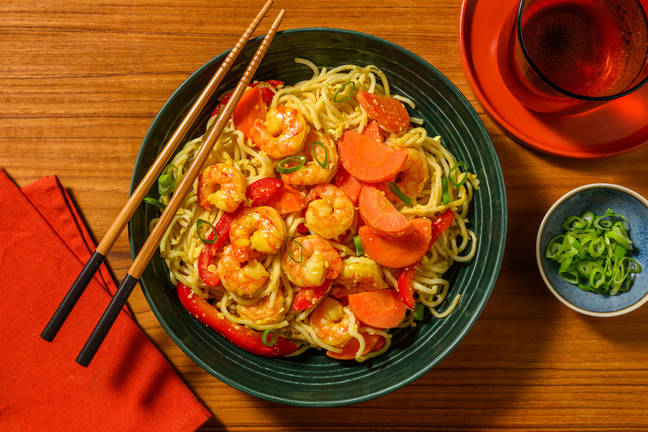 Prawn Singapore-Style Noodles