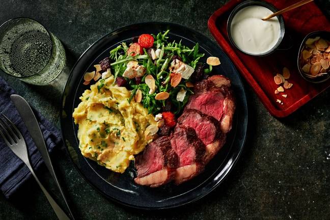 Luxe Lamb Backstrap & Parsley Mash