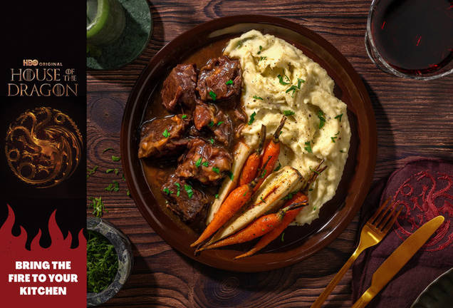Dragonstone Slow-Cooked Beef Cheeks