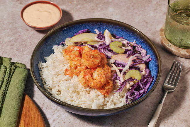 Abuela's Baja-Style Prawn & Rice Bowl 