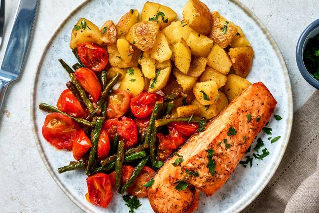 Roasted Salmon