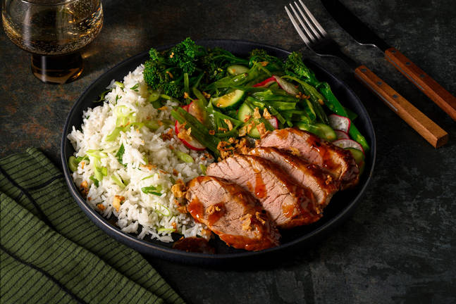 Deluxe Oyster-Glazed Pork Fillet 