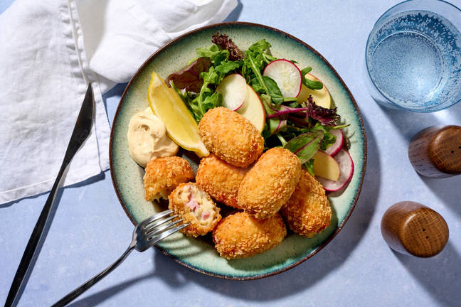 Smoked Ham Croquetas & Smokey Aioli 