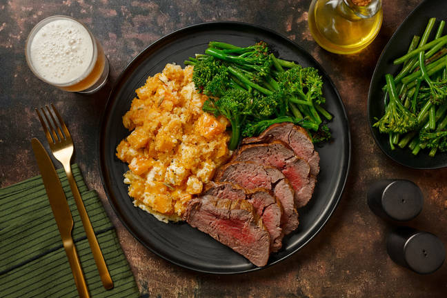 Premium Fillet Steak & Pumpkin-Herb Gratin