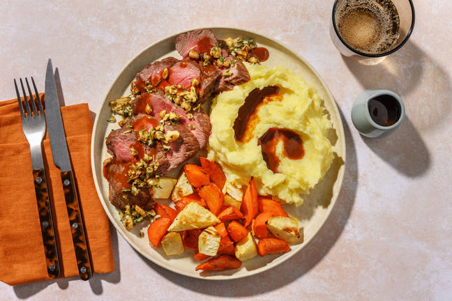 Rosemary & Walnut Crusted Lamb Rump